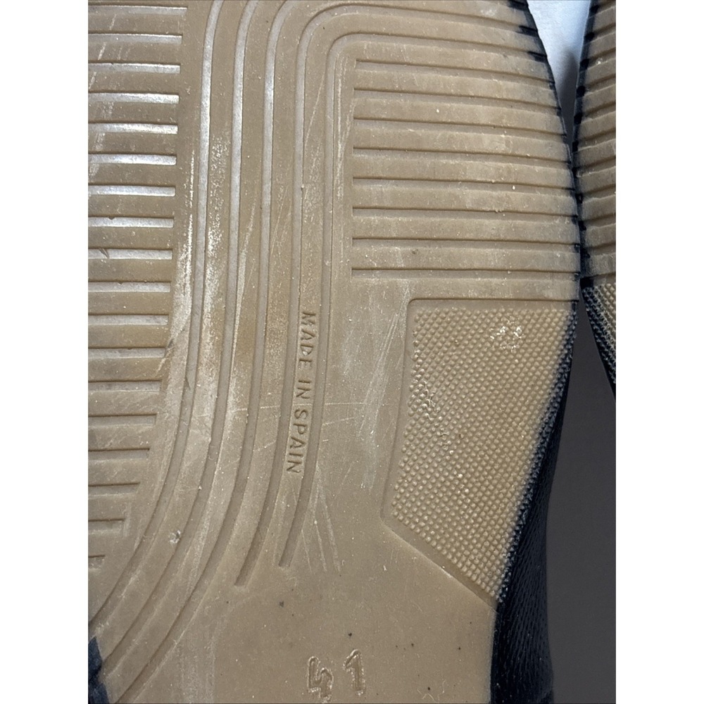 Coquette Kate Black Flat EURO 41 Us 10.5 Made In Spain - Picture 7 of 10